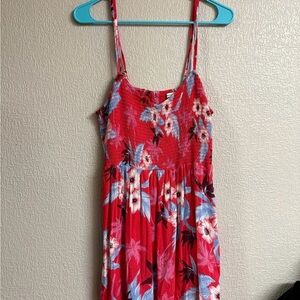 American Eagle Outfitters Red Textured Top